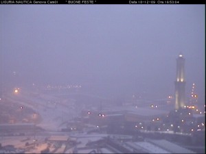 neve su genova e liguria