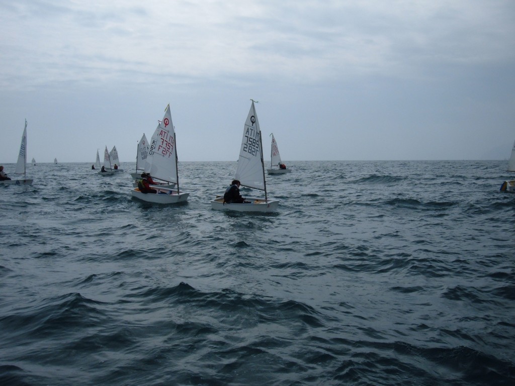 Optimist in regata ad Andora