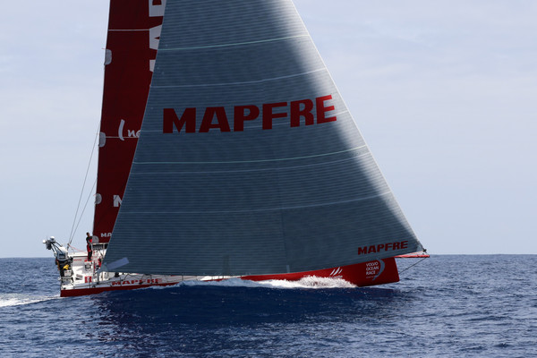 Close racing with Mapfre
