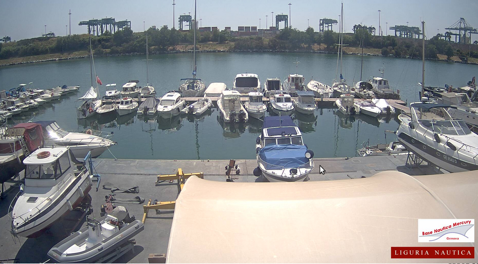 La webcam in HD sulla base Nautica Mercury