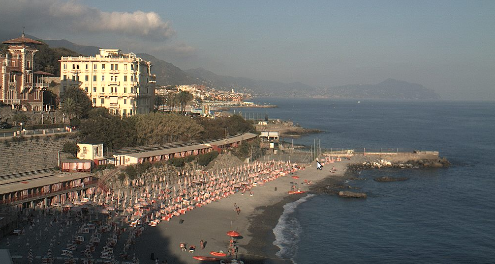 Una spettacolare veduta del Golfo Paradiso