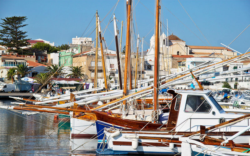 L'incantato scenario di Porto Calasetta