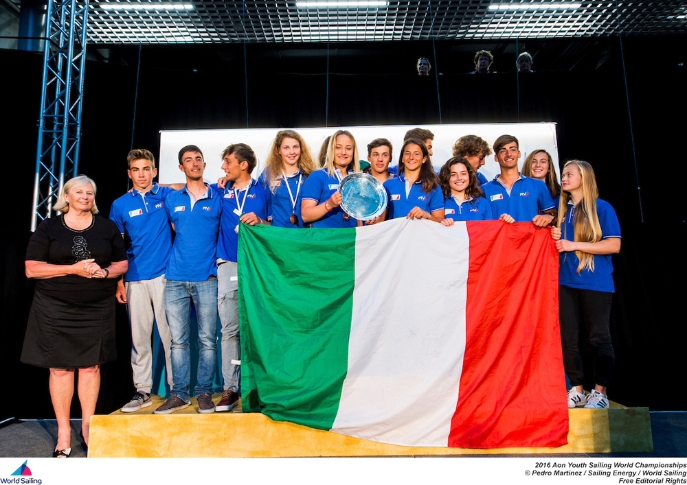 La squadra italiana