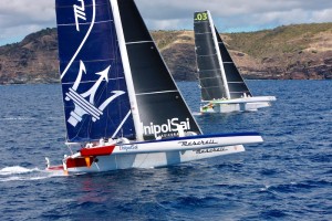 Maserati Multi70, capitanato da Soldini sopravvento a Phaedo3 di Lloyd Thornburg alla Rorc 2017