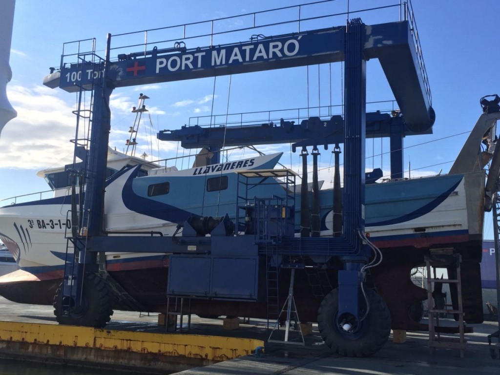 Un immagine di Port Matarò (Barcellona)