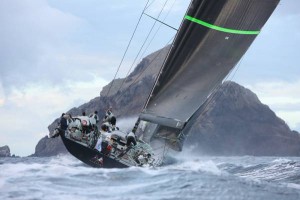Uno dei Maxi che partecipano alla RORC 2017