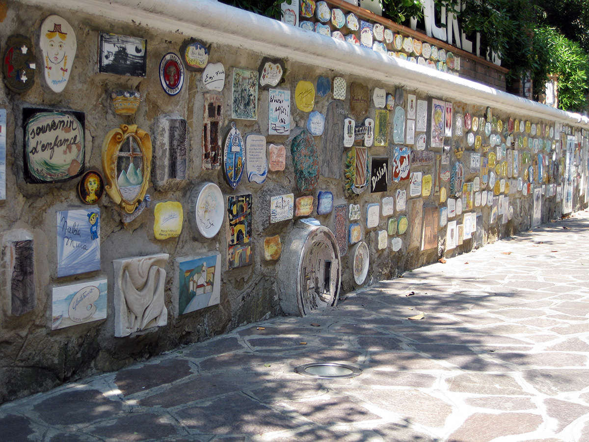 Il famoso muretto di Alassio