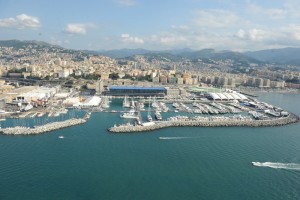 Una panoramica dell'area Fiera del mare