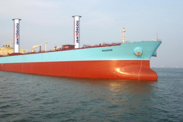 Petroliera Maersk a vela