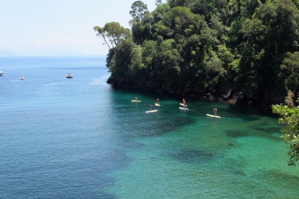 Il mare verde smeraldo di Paraggi