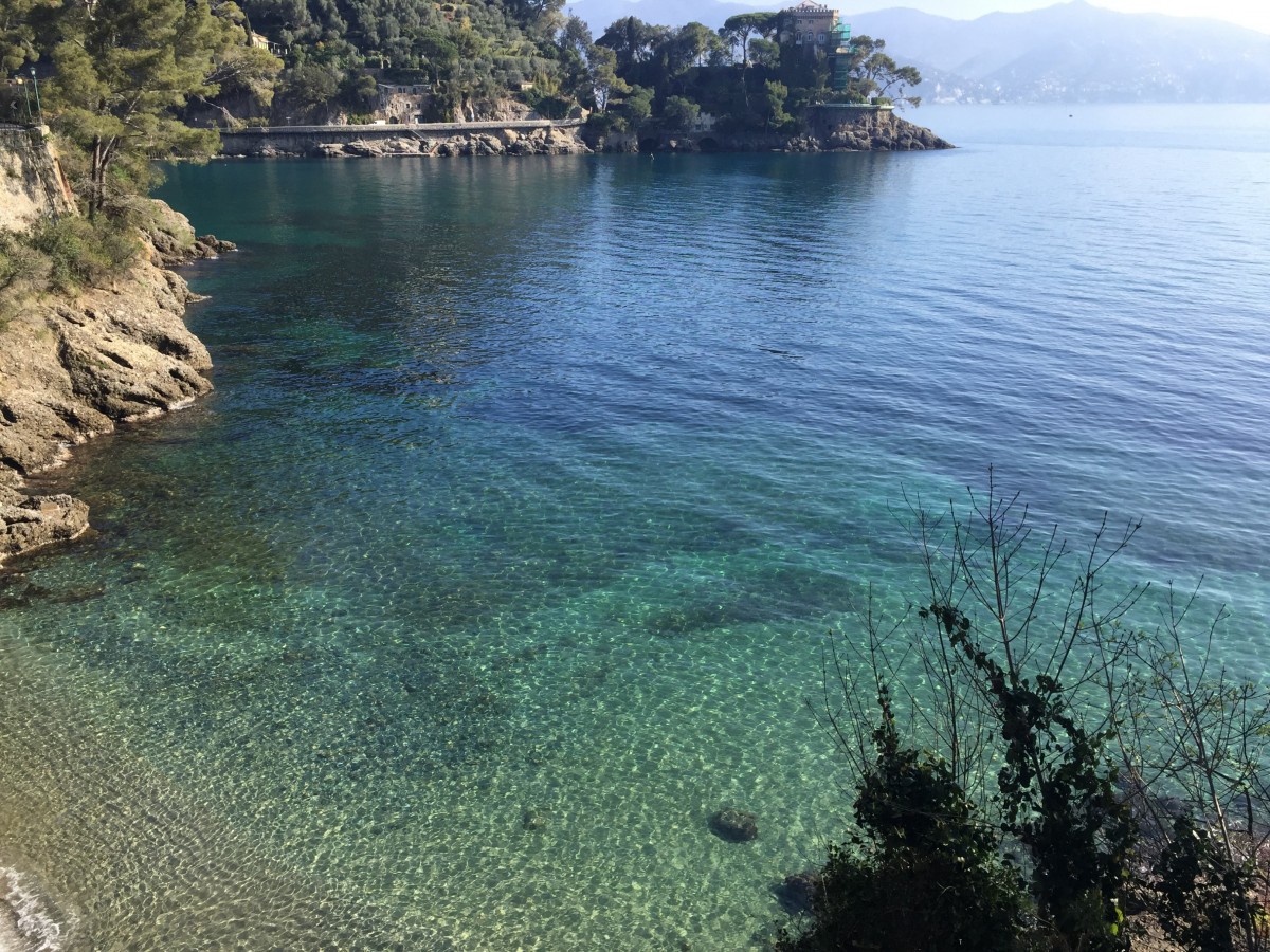Il golfo di Paraggi nell'Area Marina Protetta di Portofino che ospita Parco in festa 2019