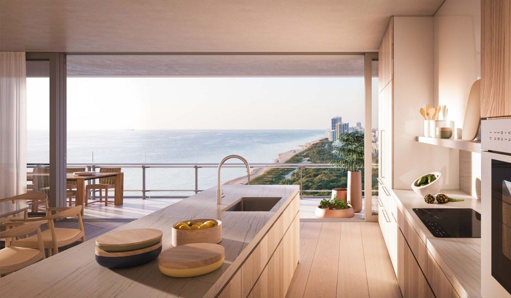 Villa di Djokovic a Miami: vista sull'Atlantico