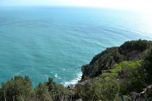 Punta Manara, vicino a Sestri Levante, dove è avvenuto lo scontro tra le due barche