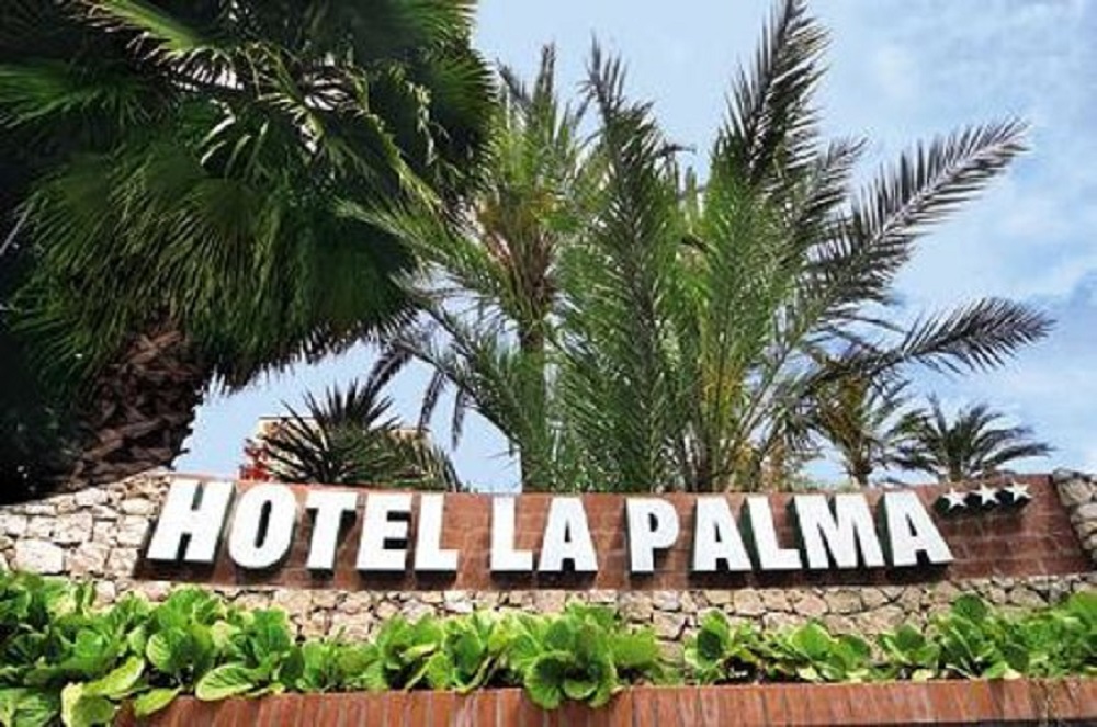 Hotel Residence La Palma, insegna