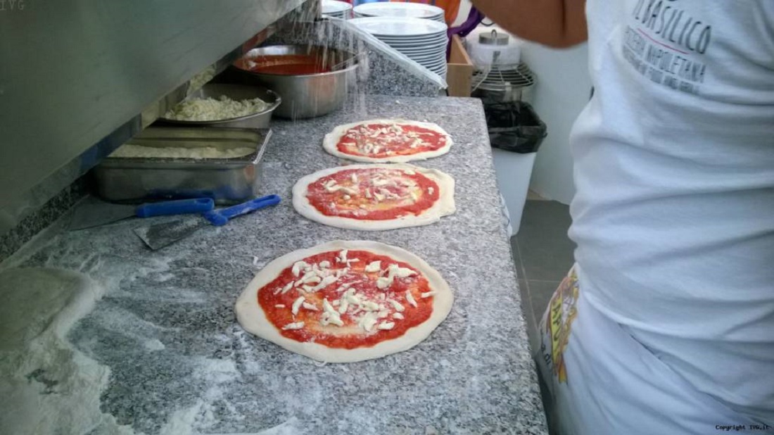 Pizzeria Il Basilico, preparazione