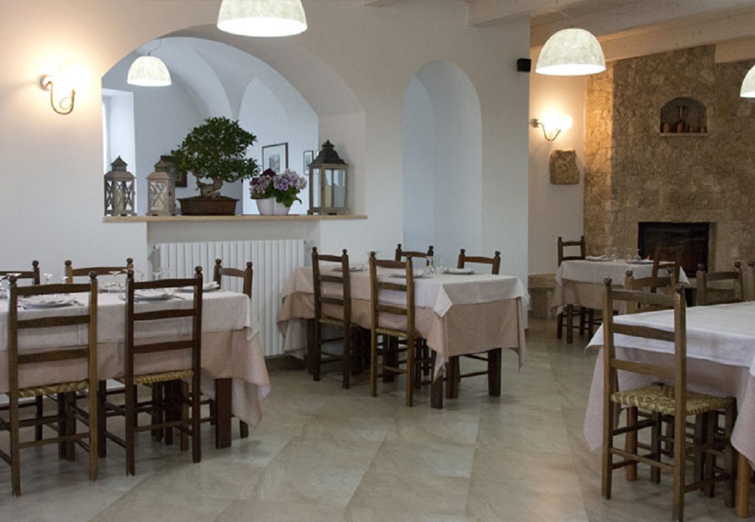 Ristorante Cucco, interno