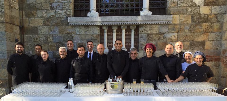 La crew di Bon Ton Catering