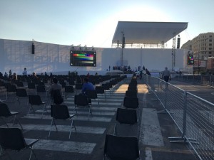 Piazzale Kennedy, dove Papa Francesco celebrerà la Santa Messa a Genova