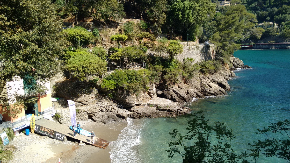 Escursione Rapallo-Santa Margherita-Portofino: spiaggia di Niasca