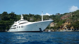 Megayacht Ecstasea a Portofino