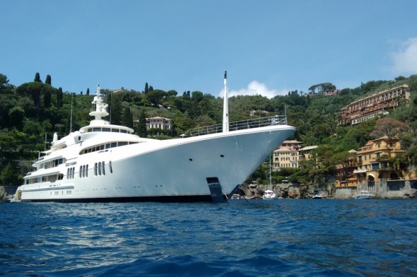 Megayacht Ecstasea a Portofino