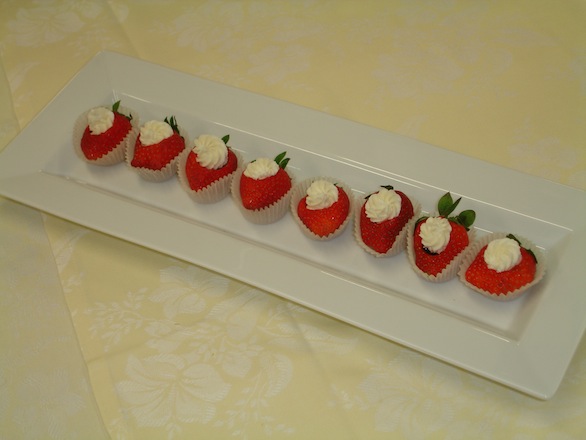 Fragole con parmigiano e aceto balsamico