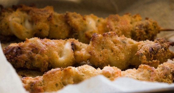 Spiedini di pesce del Golfo Paradiso