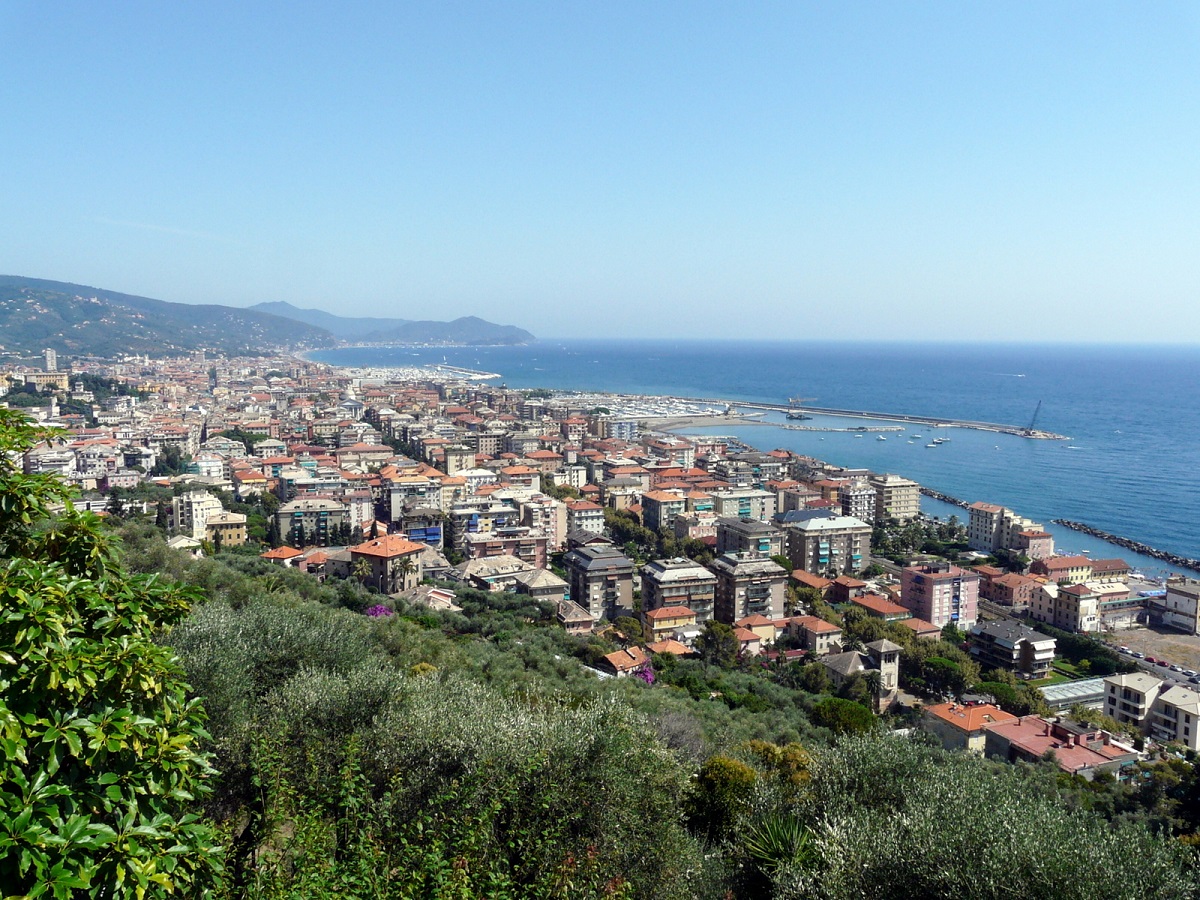 Chiavari dall'alto