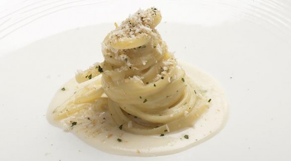 Spaghetti crema di zenzero