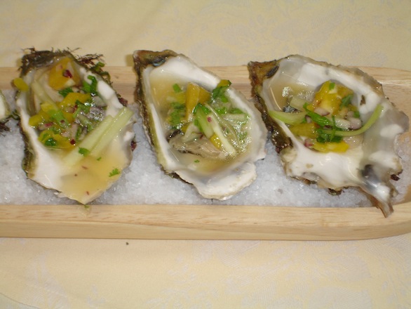 Ceviche di ostriche