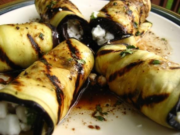 Involtini di melanzane e ricotta