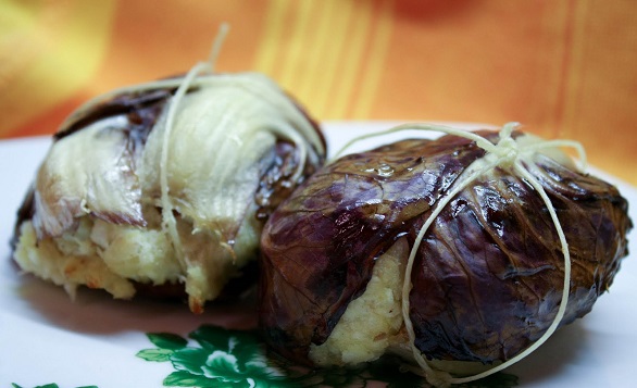 Involtini di radicchio e nasello
