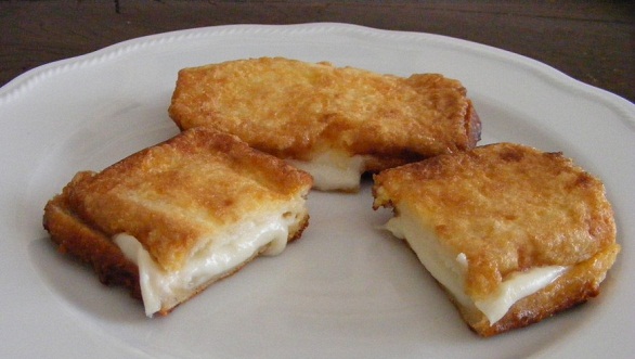 Mozzarelle in carrozza...in barca