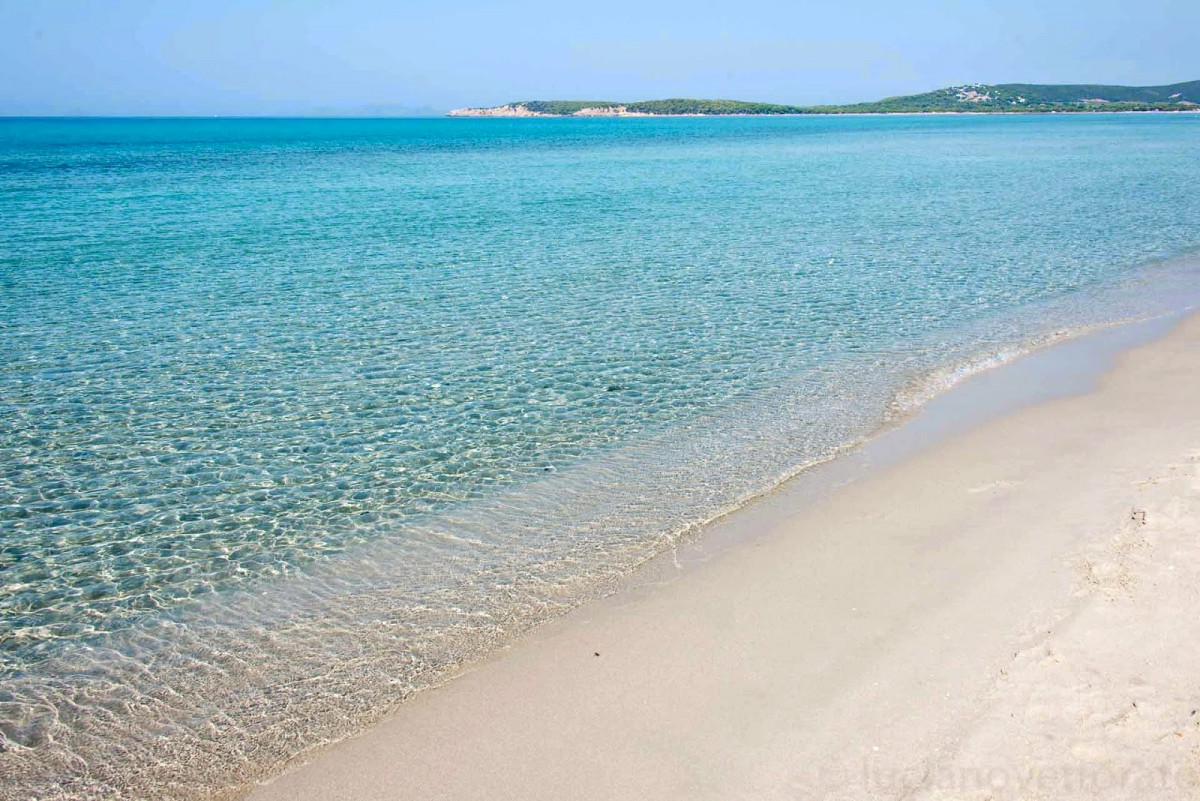 ll paradisiaco mare della Sardegna: spiaggia di Porto Pino