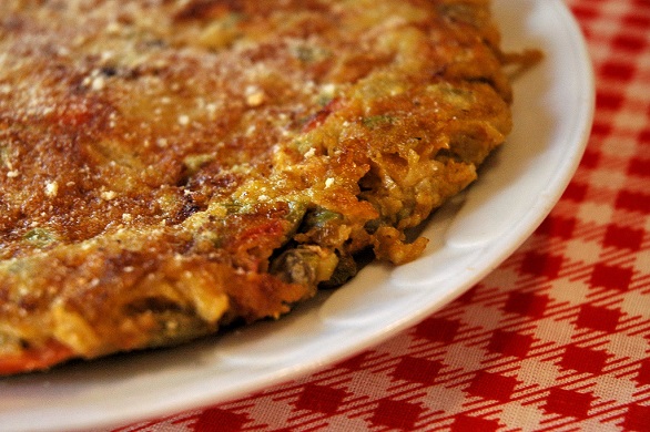 Frittata di porri