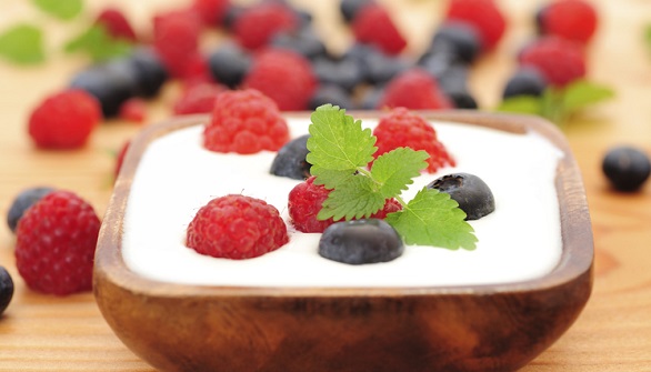 Crema di ricotta e more