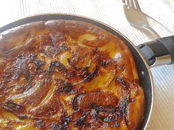 Frittata di cipolle e ricotta