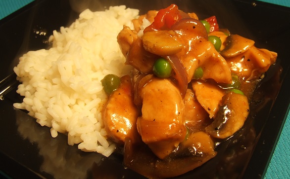 Bocconcini di pollo alla soia