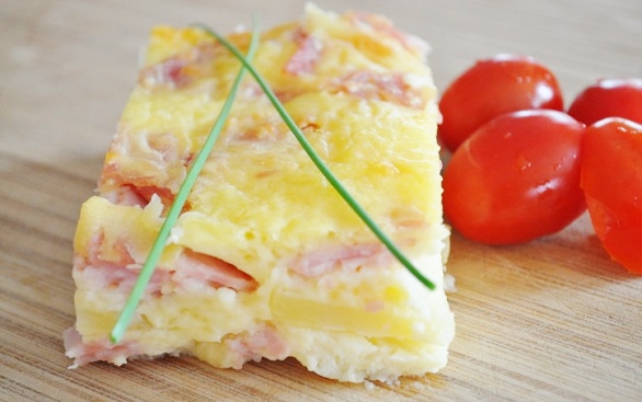 sformato di patate e prosciutto