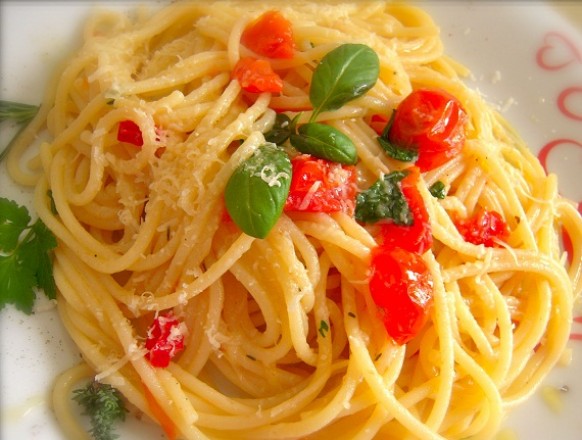 Pasta aglio olio e...