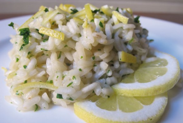 Risotto al limone