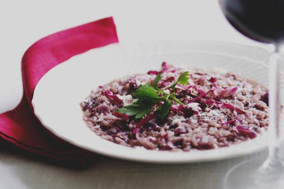 Risotto al radicchio
