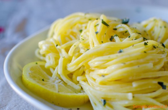 Tagliolini al limone