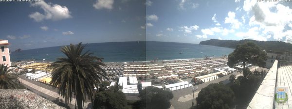 Vista mare webcam di Spotorno