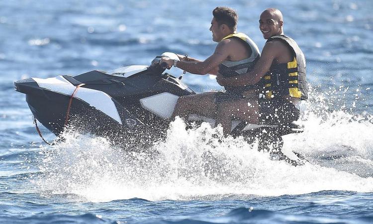 Incidente in mare per due giocatori dell'Inter: Joao Mario ed Eder i protagonisti