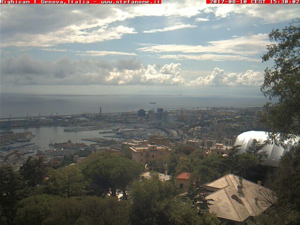 Webcam panoramica Genova
