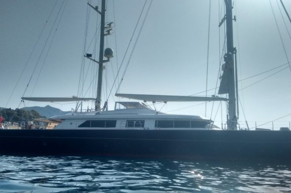 Yacht a vela Atmosphere a Santa Margherita