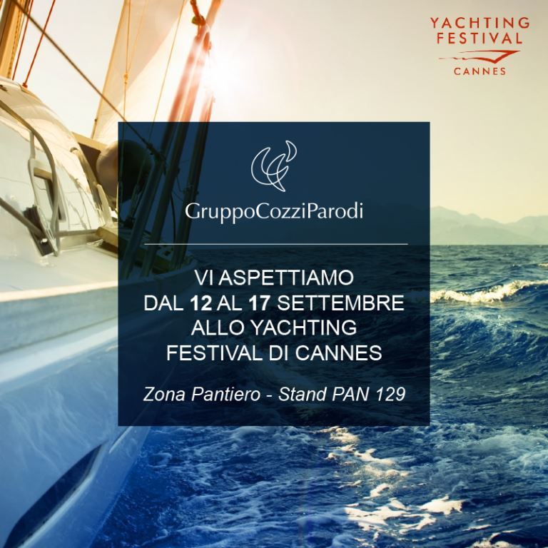 Gruppo Cozzi Parodi presente al Cannes Yachting Festival 2017