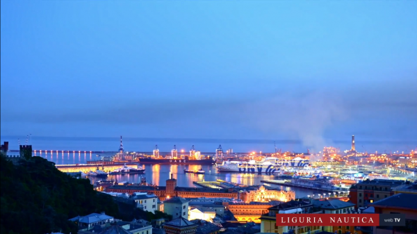 Porto di Genova in timelapse