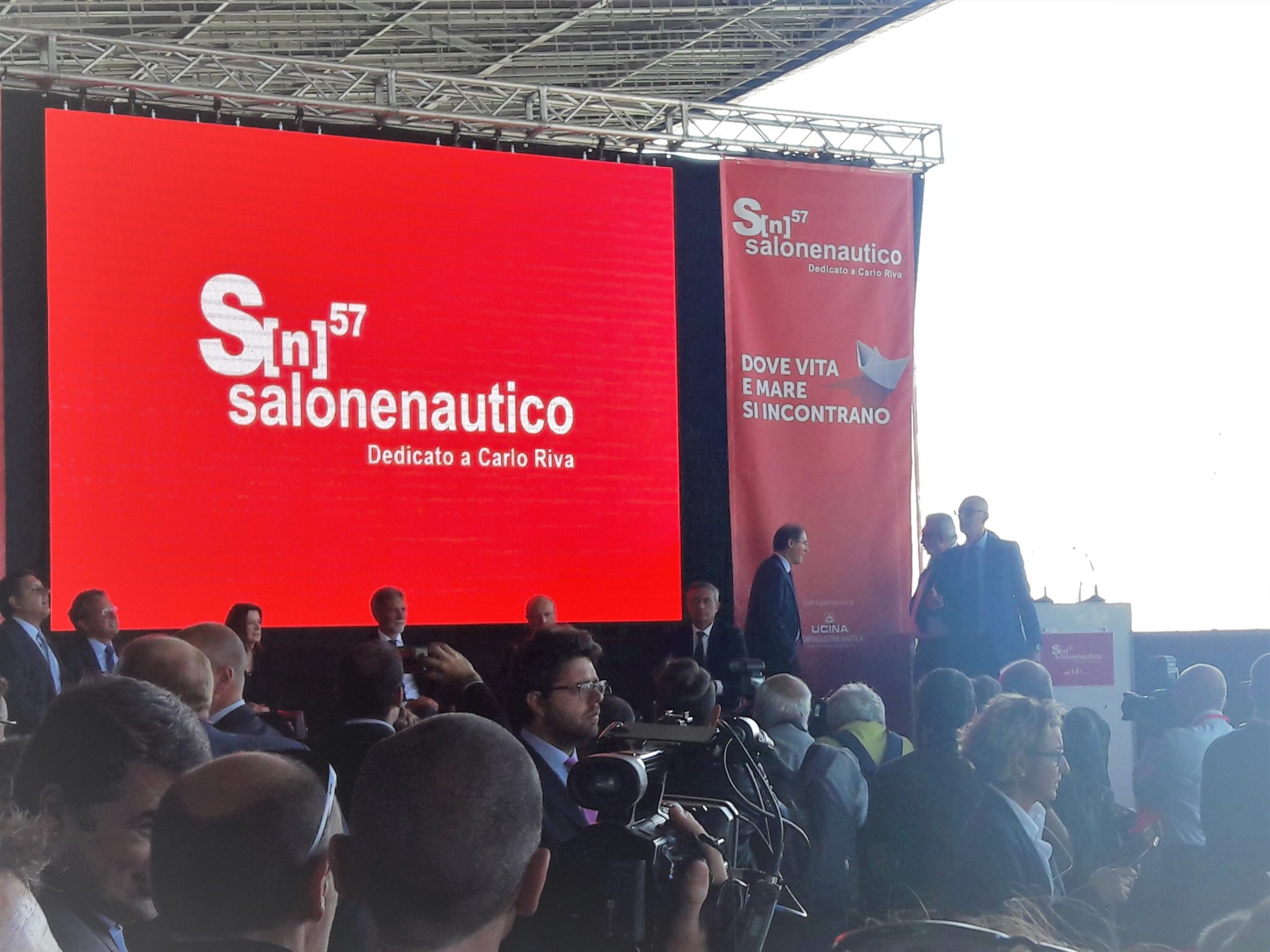 Inaugurazione Salone Nautico di Genova 2017